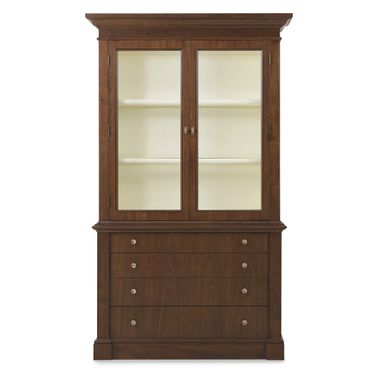 Archives Display Cabinet In Dark Wood