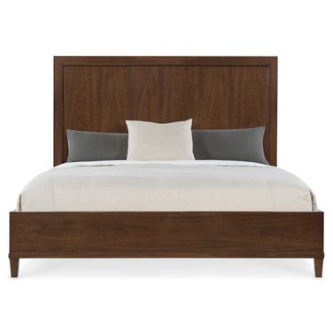 Archives King Panel Bed In Dark Wood