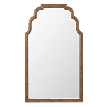 Archives Tall Mirror In Medium Wood
