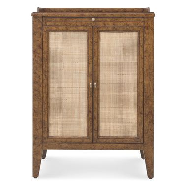 Archives Two-Door Nightstand In Medium Wood