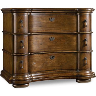 Archivist Bachelors Chest In Dark Wood