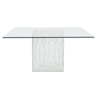 Arctic Dining Table In Clear