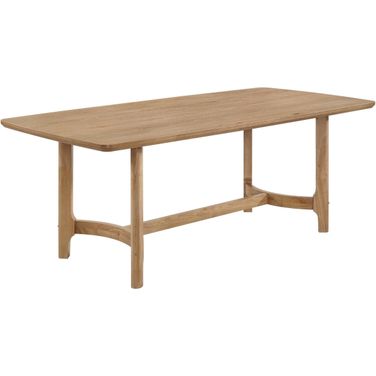 Arden Dining Table In White Oak