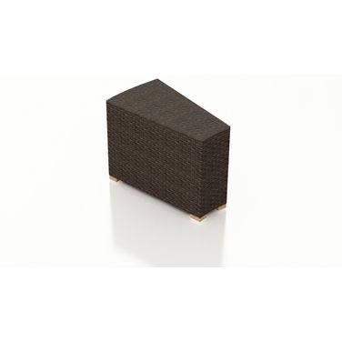 Arden Wedge End Table In Chestnut