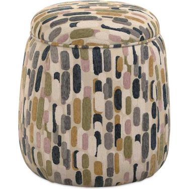 Arem Upholstered Ottoman In Multi