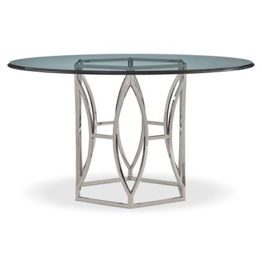 Argent Dining Table In Stainless Steel