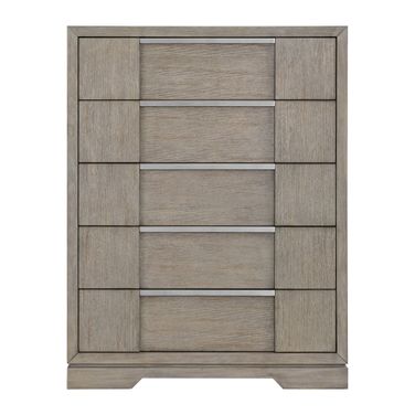 Argo 5-Drawer Chest In Grey
