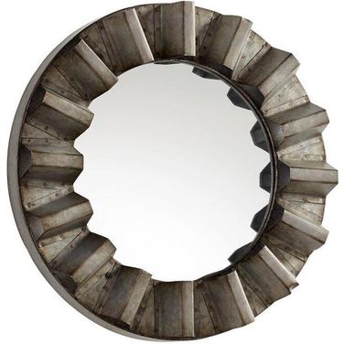 Argos Galvanized Small Mirror Wall Hanging Decor