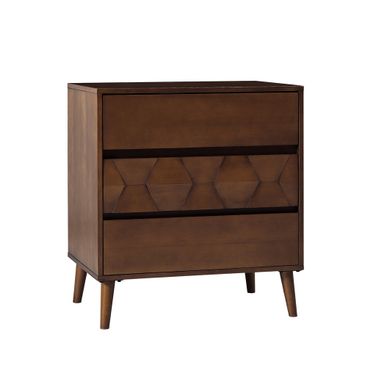 Argus 3-Drawer Dresser In Walnut