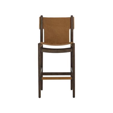 Argus Barstool In Nubuck Caramel