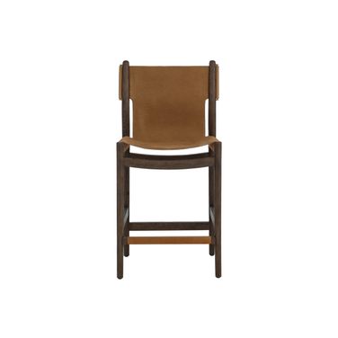 Argus Counter Stool In Nubuck Caramel