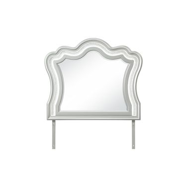 Aria Mirror with LED In Silver
