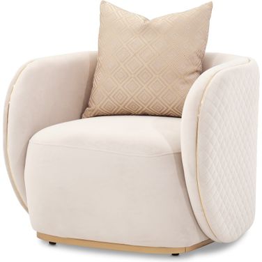 Ariana Chair In Gold Beige