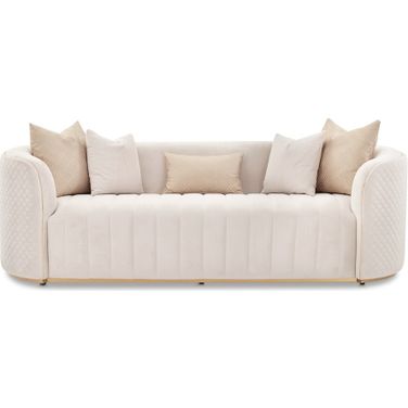 Ariana Sofa In Gold Beige