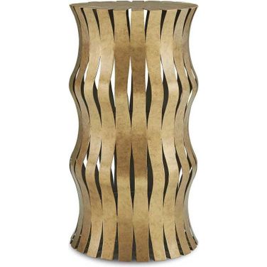 Arida Accent Table In Gold