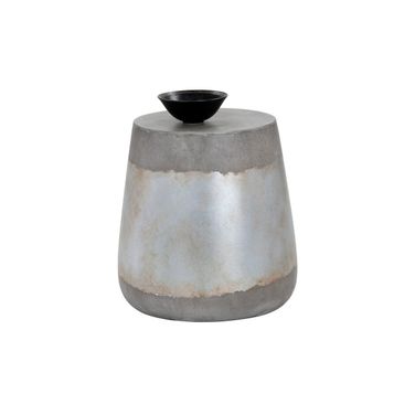 Aries End Table In Silver