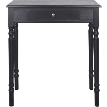 Arina 1 Drawer Desk in Black