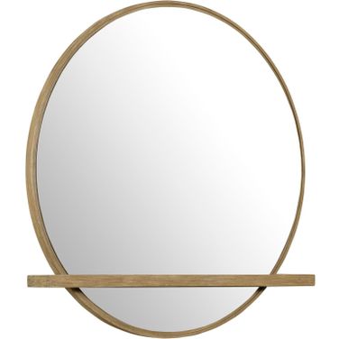 Arini Round Dresser Mirror Sand Wash