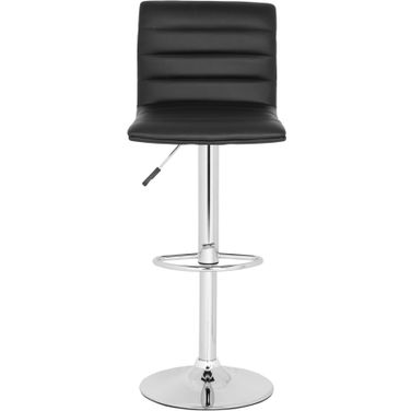 Arissa Black Swivel Bar Stool