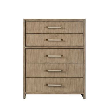 Arlington 5-Drawer Chest In Nutmeg