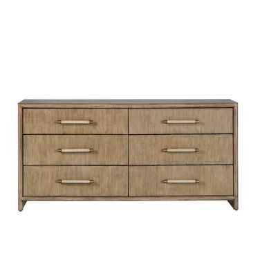 Arlington 6-Drawer Dresser In Nutmeg