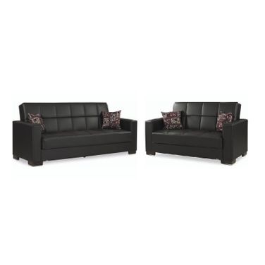 Armada Living Room Set In Black