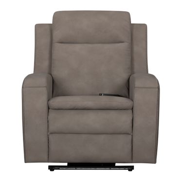 Armstrong Power Recliner with Heat and Massage In Buffy Taupe