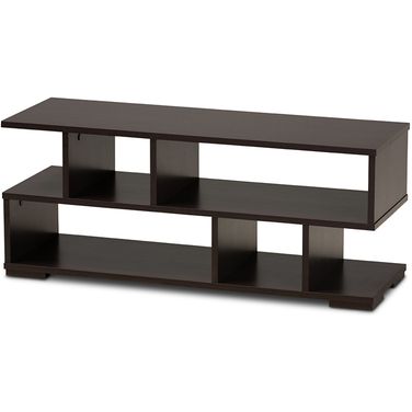 Arne Modern And Contemporary Dark Brown Finished Wood Tv Stand