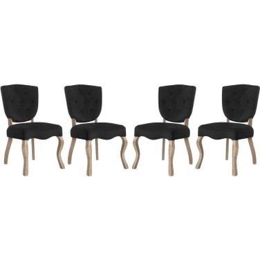 Array Black Dining Side Chair Set of 4