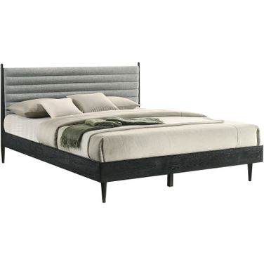 Artemio King Platform Wood Bed Frame In Black