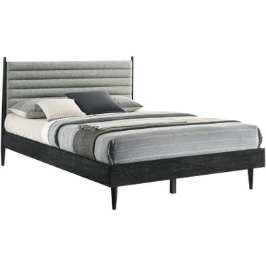 Artemio Queen Platform Wood Bed Frame In Black