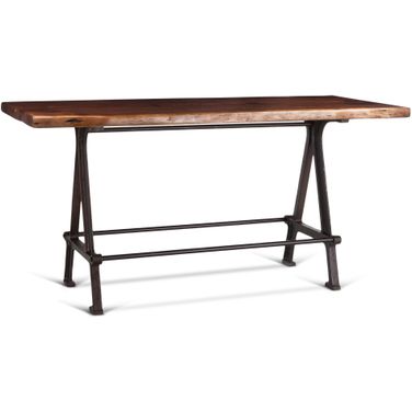 Artezia Gathering Table with Acacia In Walnut