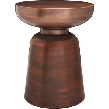 Arthur Accent Table In Antique Copper