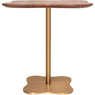 Arti Wood Side Table In Walnut