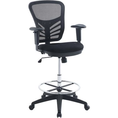 Articulate Black Drafting Chair