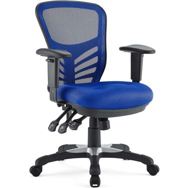 Articulate Mesh Office Chair In Blue