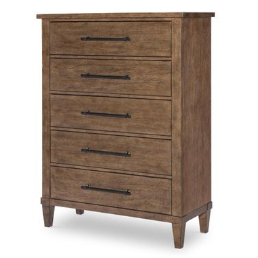 Artisan's Place 5 Drawer Chest In Vintage Pine and Ironwood