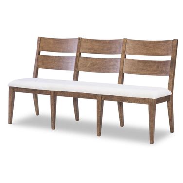 Artisan's Place Dining Bench In Vintage Pine and Ironwood