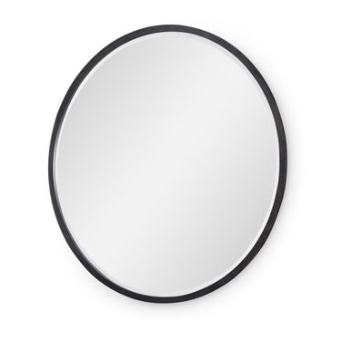 Artisan's Place Round Mirror In Vintage Pine and Ironwood