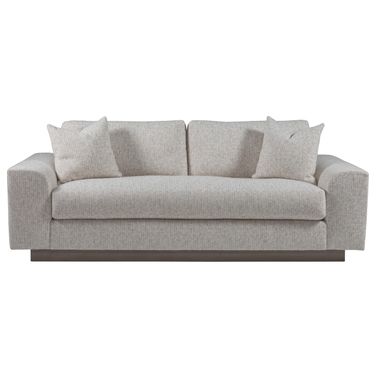 Artistica Upholstery Lana Bench Seat Sofa In Gray
