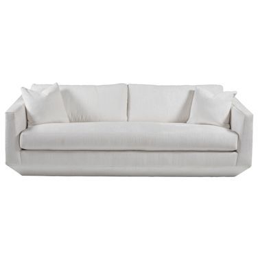 Artistica Upholstery Veronica Bench Seat Sofa In White