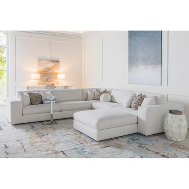 Artistica Upholstery Vivien Sectional In White