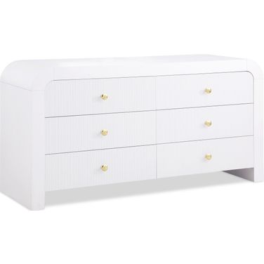 Artisto Dresser In White