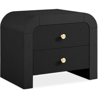 Artisto Night Stand In Black