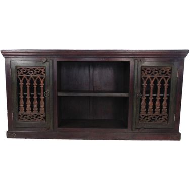 Arvada 2-Door Iron Jali Plasma In Brown