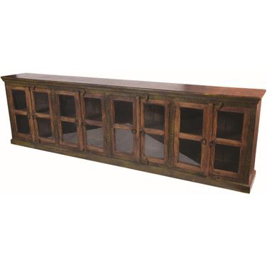 Arvada 8 Glass Doors Buffet In Brown