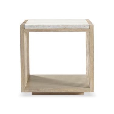 Asana Side Table In Tan