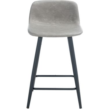 Asena Counter Stool in Grey