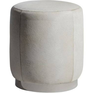 Ash Fabric Ottoman