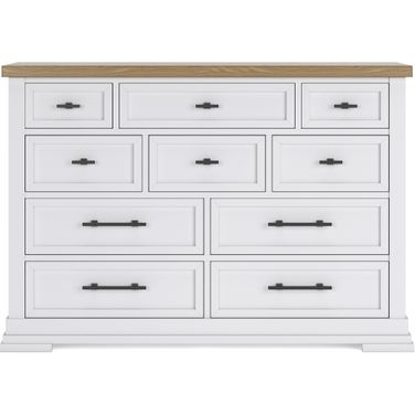 curved dresser Retro Solid Wood Curved Dresser With 3 Drawers main image 0